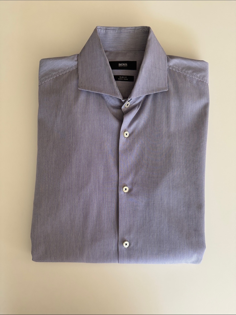 Hugo Boss hairline stripe shirt